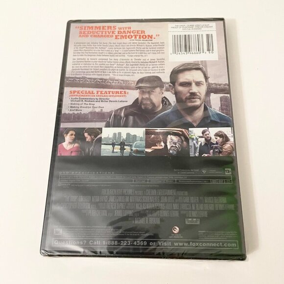 The Drop DVD James Gandolfini Tom Hardy - Picture 4 of 12